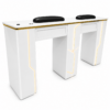 Nail Double Table with LED – FV-STBD02